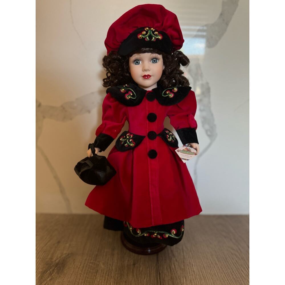 1998 Victorian Collection Genuine Porcelain Doll by Melissa Jane The Brass Key